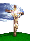 animated gif imagen de Jesus en la cruz